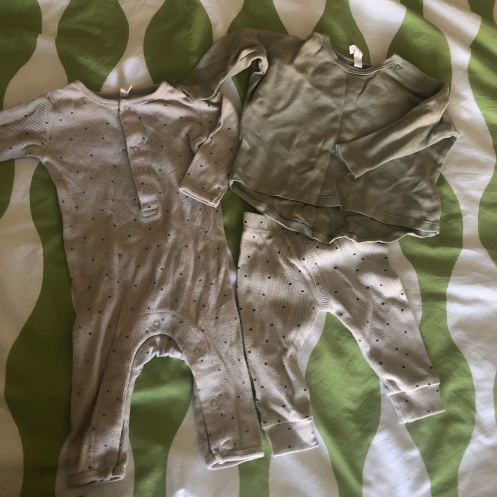 Quincy Mae Ribbed Jumpsuit, Top, Pants